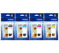 BROTHER ORIGINALE LC3235XL KIT DA 4 INK JET BK C M Y DCPJ1100DW DCPJ1300DW