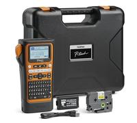 Stampante per etichette/CD Brother PT-E310BTVP stampante etichette (CD) Trasferimento termico 180 x DPI 20 mm/s Con cavo e senza HSE/TZe Bluetooth QWERTZ [PTE310BTVPRG1]