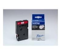 Brother Nastro scritturale TC-292 9 mm x 7,7 m testo rosso su sfondo bianco - originale