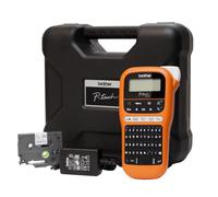 BROTHER P-TOUCH PT-E110VP - ÉTIQUETEUSE - NOIR ET BLANC - TRANSFERT THERMIQUE - ROULEAU (12 CM) - 180 DPI - JUSQU'À 20 MM/SEC NEW