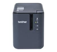 Brother P-Touch, PT-P950NW WiFi, LAN Nordic Version, PTP950NWZW1 (Nordic Version USB. Grey. in C Power adap Create Durable Labels up to 36mm in Width)