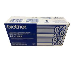 BROTHER PC-74RF NASTRO TRASFERIMENTO TERMICO 4 ROTOLI FAX T72/T74/T76/96 [B BOX]