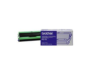 BROTHER PC-75 - Standard, Compatibile con -T102/-T104/-T106, OEM PC-75 Verde, Nero