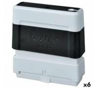 Brother Timbro autoinchiostrante PR-1060B6P 10x60 mm Nero - Multipack 6 pz