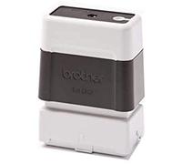 Brother PR1438B6P Timbro Nero Dimensione 14x38 mm- Confezione da 6 pezzi