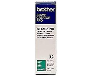 Brother PRINKG Flacone di inchiostro da 20 cc per Timbri Colore VERDE
