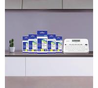 Brother Bundle P-touch D400BP + 5x TZe-231 Beschriftungsgert adatto
