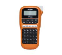 Brother PT-E110 stampante per etichette (CD) Trasferimento termico 180 x 180 DPI 20 mm/s HGe/TZe QWERTY NEW