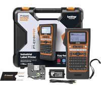 Brother - PT-E310BTVP stampante per etichette (CD) Trasferimento termico 180 x 180 DPI 20 mm /s Con cavo e senza cavo HSE /TZe Bluetooth QWERTY - SPEDIZIONE GRATUITA