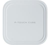 Brother P-touch CUBE Pro PT-P910BT, Stampante per etichette e nastri completa e compatta con ricarica USB e connettività Bluetooth, Taglierina automatica a taglio completo o parziale, fino a 36 mm