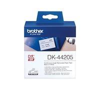 Brother - Rotolo di etichette adesive di ricarica, marca DK-44205 (Confezione da 1)
