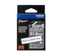 ORIGINALE Brother Nastro nerosuBianco HSe-251E