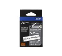 Brother Schrumpfschlauch HSe-211E HSE211E 5.2 mm black auf white 1 St. Originale