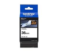 P-TOUCH STE161 - Nastro per sagome, bianco su trasparente, 36 mm