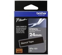 Brother STE151 STe-151 Nastro di etichettatura Colore Nastro: Trasparente Color
