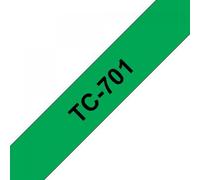 BROTHER TC701 NASTRO TC NERO / VERDE #