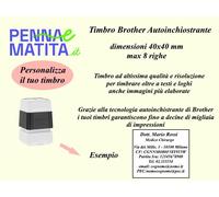 Originale Brother SC 2000 USB Francobollo (PR-4040B6P) nero Multipack (6 pz.)