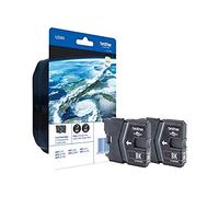 BROTHER TINTA LC-985BK BLACK TWINPACK 2X BLACK, BLISTER