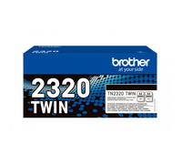 Brother TN-2320TWIN cartuccia toner 1 pz Originale Nero