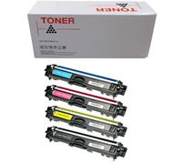 BROTHER TN-241 TN-245 KIT 4 5 TONER COMPATIBILI BK C M Y 2500/2200 pagine