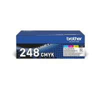 Brother TN-248VAL cartuccia toner 4 pz Originale Nero, Ciano, Magenta, Giallo
