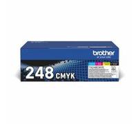 Brother TN-248VAL cartuccia toner 4 pz Originale Nero, Ciano, Magenta, Giallo (B