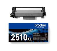 BROTHER TN 2510 XL TONER ORIGINALE BK NERO 3000 PAGINE