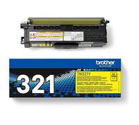 Brother TN-321Y Kit Toner Giallo, 1.500 Pagine Iso IEC 19798 per DCP-L 8400 Cdn