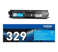 Brother TN-329C 6000 pagine Ciano 1 pz La cartuccia di toner ciano TN329C