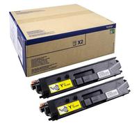 Brother TN-329YTWIN cartuccia toner 2 pz Originale Giallo