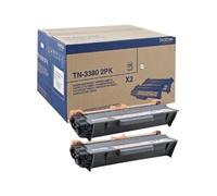 Brother TN-3380TWIN 16000 pagine Nero 2 pz 2x Toner TN3380TWIN