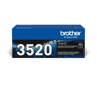 BROTHER TN-3520 Toner Cartridge, Black, Single Pack, Ultra High Yield, Includes
