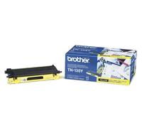Brother TN135Y Toner Originale, Alta Capacità, per Stampanti HL4040CN / HL4050CDN / HL4070CDW / DCP9040CN / DCP9042CDN / DCP9045CDN / MFC9440CN / MFC9450CDN / MFC9840CDW, Colore Giallo