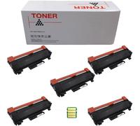 BROTHER TN2420 CON CHIP toner compatibili NO ORIGINALE 1 3 5 10 BK 3000 pagine