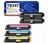 Brother TN247 TN-243CMYK Compatible Toner Pack per MFC-L3550CDW, L3750CDW, L3770CDW, HL-L3210CW, L3230CDW, L3710CW, L3730CDN