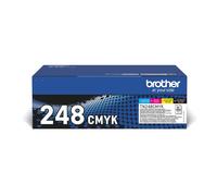 Brother TN248VAL Toner originale, Capacità Standard , Multipack Nero, Ciano, Mag