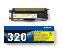Brother TN320Y Toner Giallo, 1.500 Pagine ISO IEC 19798 Per DCP 9055 CDN HL 4140