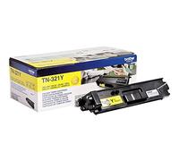 Brother TN321Y Toner Originale, Capacità Standard, fino a 1500 pagine, per Stampanti DCPL8400CDN / DCPL8450CDW / HLL8250CDN / HLL8350CDW / MFCL8650CDW / MFCL8850CDW, Giallo