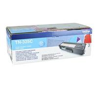 Brother TN325C Cartuccia Toner, 3500 Pagine Stampate, Standard, Ciano