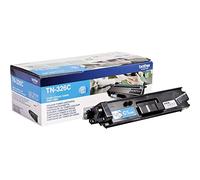 Brother TN326C Toner Originale, Alta Capacità, fino a 3500 pagine, per Stampanti DCPL8400CDN / DCPL8450CDW / HLL8250CDN / HLL8350CDW / MFCL8650CDW / MFCL8850CDW, Ciano