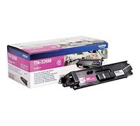 Brother TN326M Toner Originale, Alta Capacità, fino a 3500 pagine, per Stampanti DCPL8400CDN / DCPL8450CDW / HLL8250CDN / HLL8350CDW / MFCL8650CDW / MFCL8850CDW, Magenta
