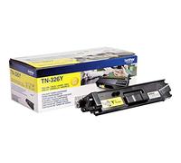 Brother TN326Y Toner Originale, Alta Capacità, fino a 3500 pagine, per Stampanti DCPL8400CDN / DCPL8450CDW / HLL8250CDN / HLL8350CDW / MFCL8650CDW / MFCL8850CDW, Giallo
