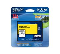 BROTHER - TZ-E661 - Brother - Nastro - Nero-Giallo - TZE661 - 36mm x 8mt - BROTZE661 - Conf. da 1 Pz. - TZ-E661