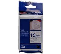 Nastro Brother TZe-FA3 - Blu su bianco (12 mm)