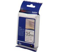 Brother TZE-N201, 3,5mm x 8m, testo nera/sfondo bianco, nastro originale