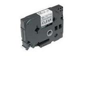 Brother TZ-S131, Nastro Laminato, Nero su Trasparente