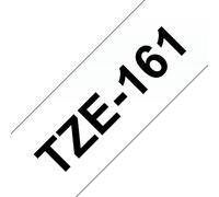 Brother TZE-161 nastro per etichettatrice Nero trasparente NEW