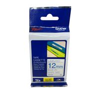 BROTHER TZE-233 NASTRO BLU SU BIANCO P-TOUCH 300/500/1000 (12mmX8mt)