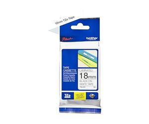 Brother TZE-241 Nastro per etichettatura, nero su bianco