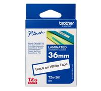 BROTHER TZE-261CIV NERO SU BIANCO P-TOUCH TAPE PER PT-3600
